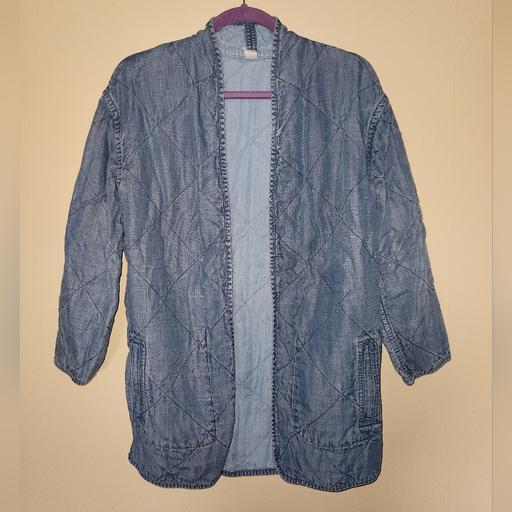 Marine Layer Jane Reversible Denim Jacket